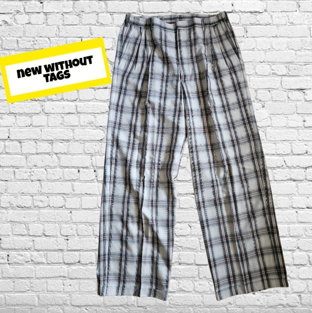 New without Tags IL CANTO Crosshatch Trousers Size 36